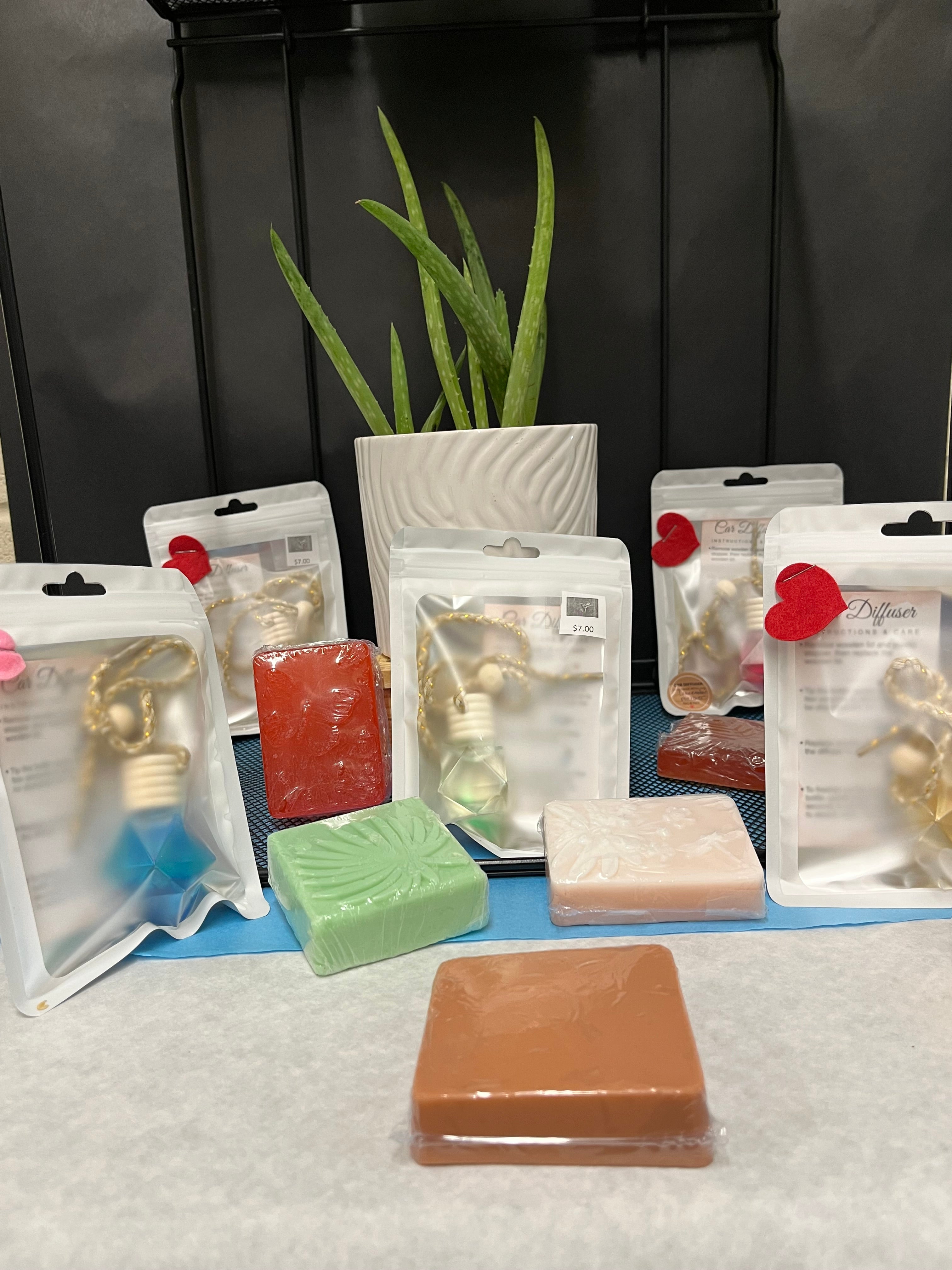Handmade Artisan Soap Bar buy any 3 Small bars (1-3 oz) for $18  - buy any 3 large bars(4 + oz) for $21