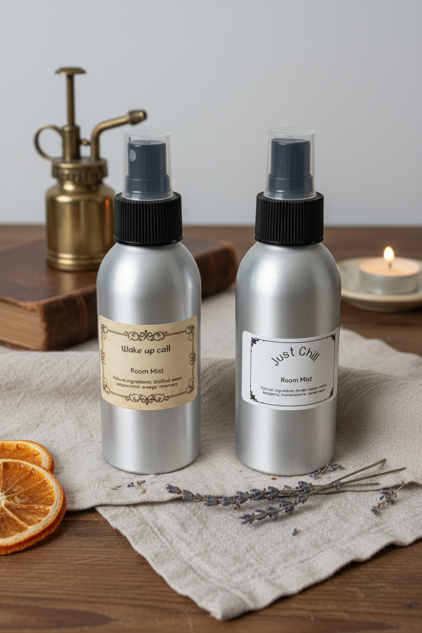 Vintage Aluminum Bottles