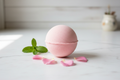 Watermelon Bath Bomb Lifestyle - Simplified